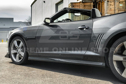 2010-13 Camaro ZL1 Package Front Lip Splitter & Side Skirts