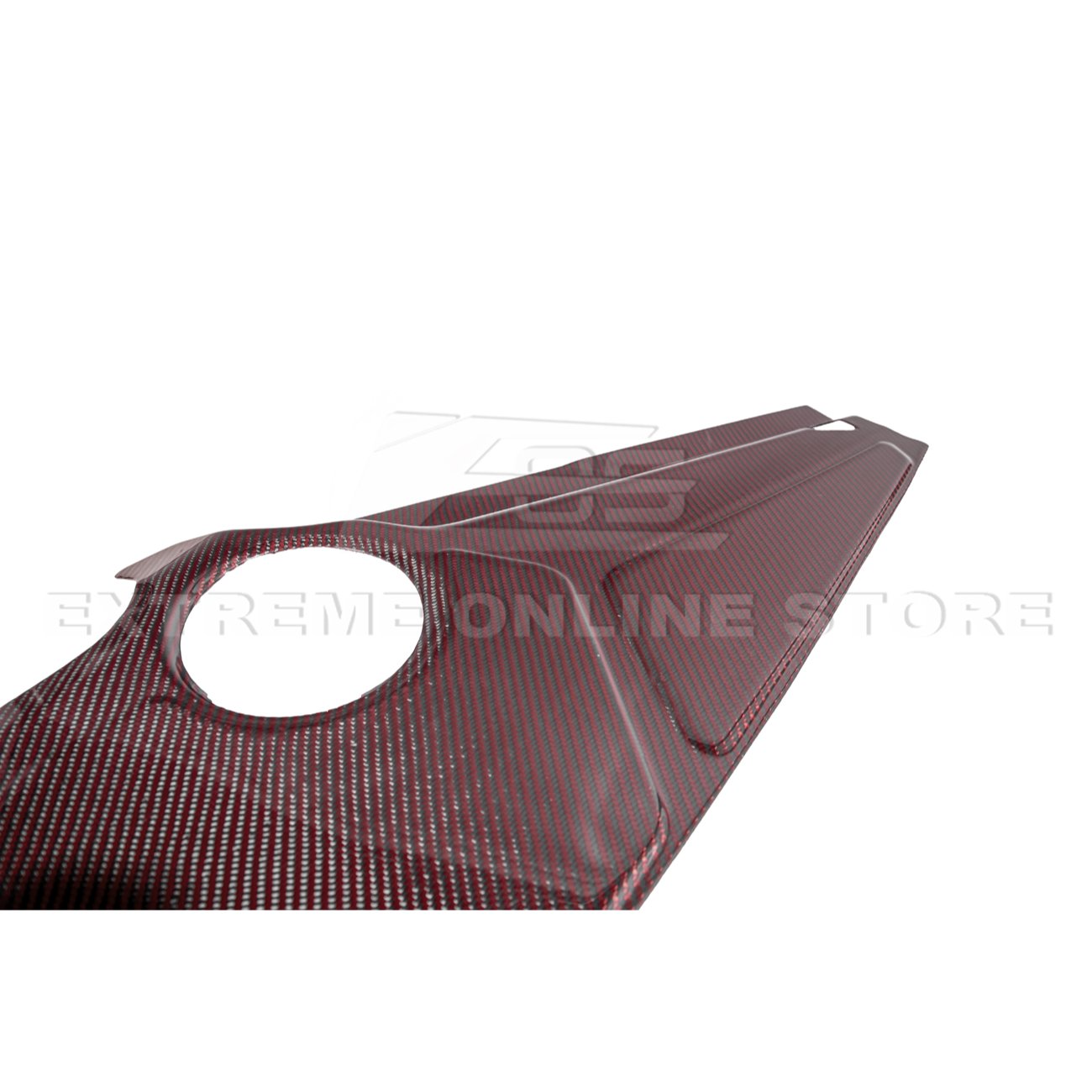 Corvette C8 DRY CARBON FIBER Coupe Engine Bay Panel Cover (3-Pieces Version)