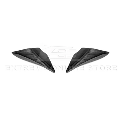 2010-15 Chevrolet Camaro Dry Carbon Fiber Mirror Cover Cap Pair
