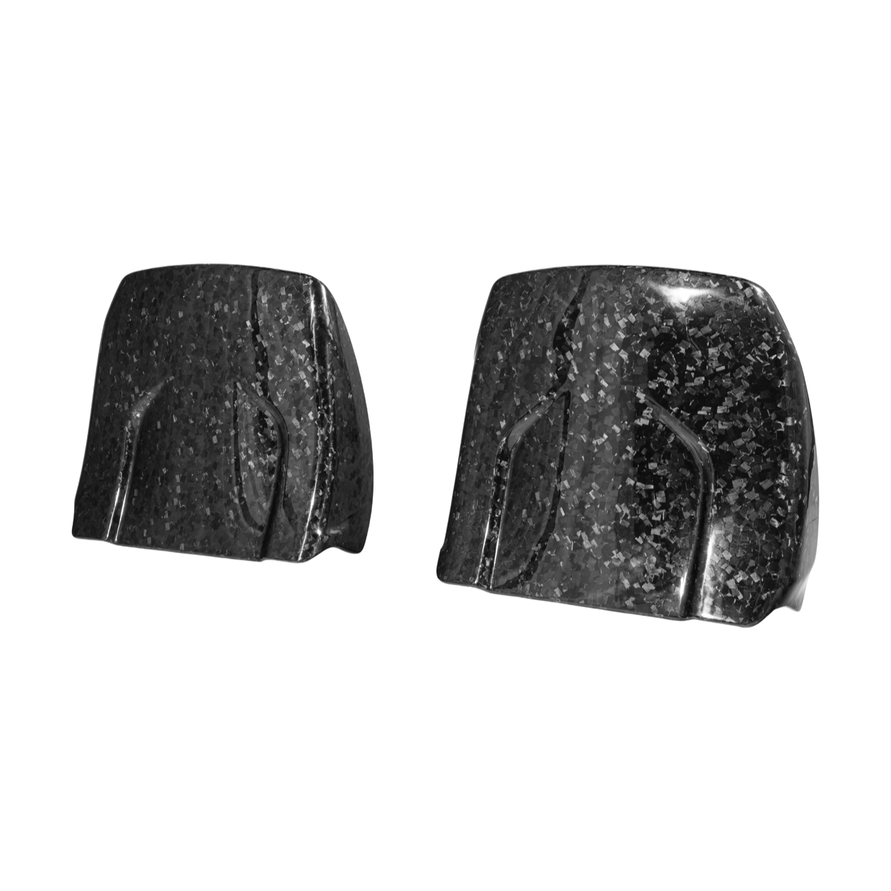 2009-15 Cadillac CTS V Dry CARBON FIBER Seat Back Cover