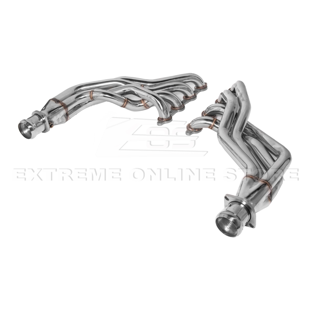 2009-2014 Cadillac CTS-V Long Tube Headers & Resonated Mid Pipe