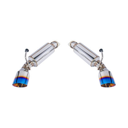 Nissan 370Z | Infiniti Q60 | G37 Coupe Axle Back 4.5" Dual Tips Exhaust