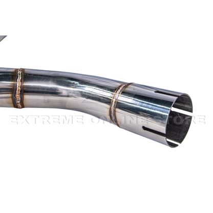 2024+ Mustang GT Muffler Delete Axle Back Quad Tips Exhaust