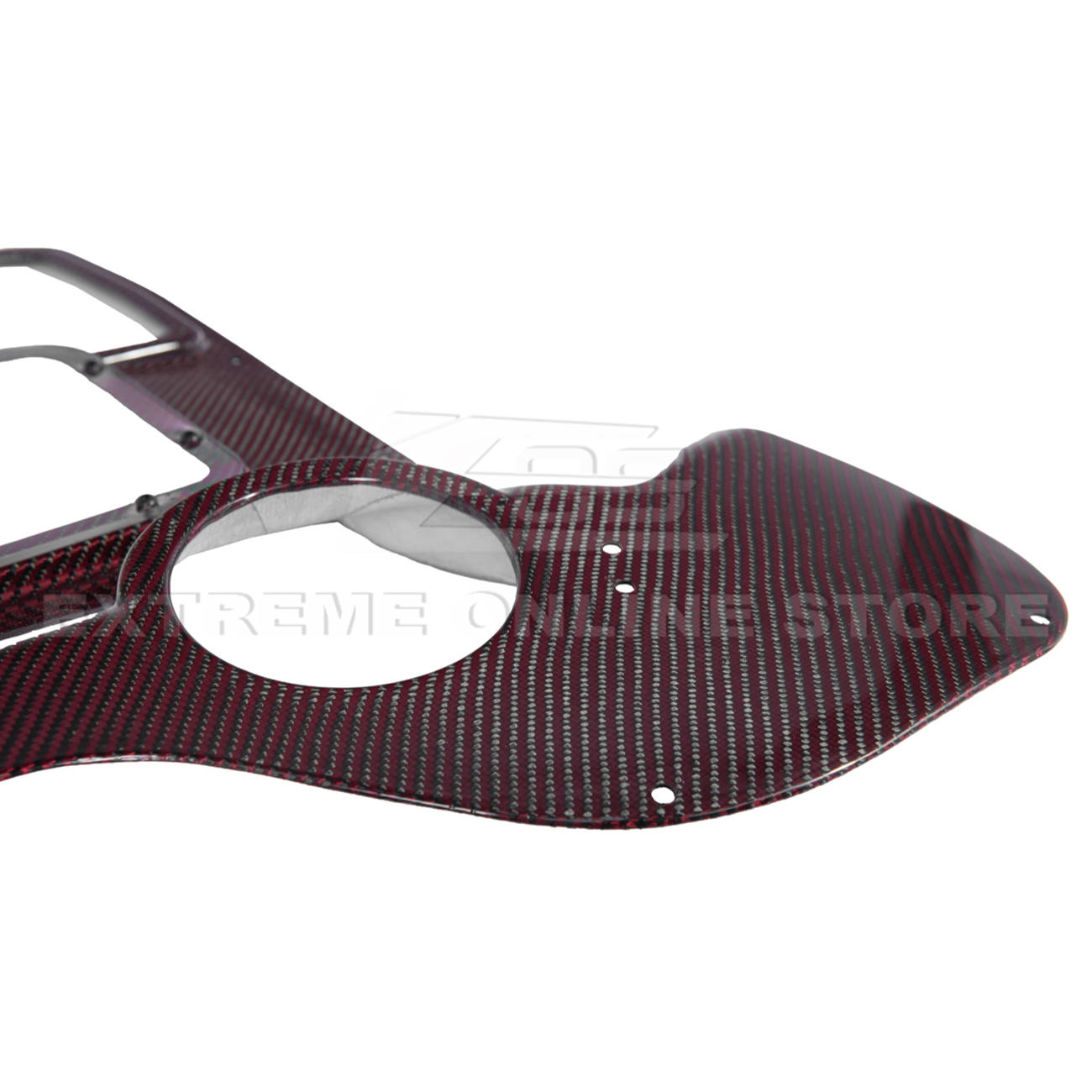 Corvette C8 HTC DRY Carbon Fiber Engine Bay Panel Cover