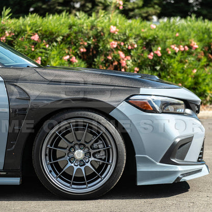 2022-Up Honda Civic JDM Varis Style Front Vented Bumper Hood