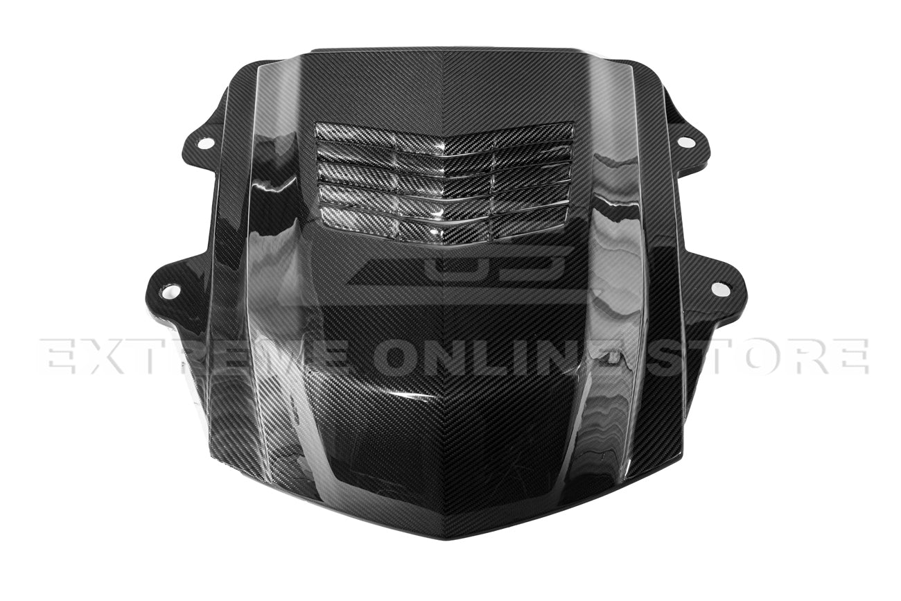 Chevrolet Corvette C7 ZR1 DRY Carbon FIBER Hood Cowl Louver Cover