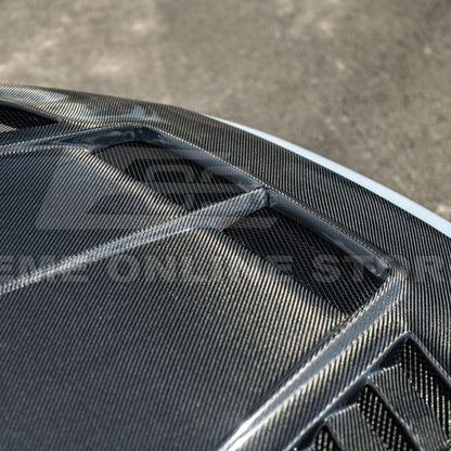 2022-Up Honda Civic JDM Varis Style Front Vented Bumper Hood