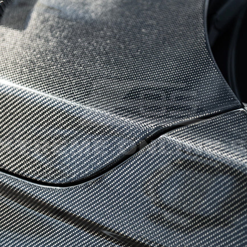 2022-Up Honda Civic JDM Varis Style Front Vented Bumper Hood