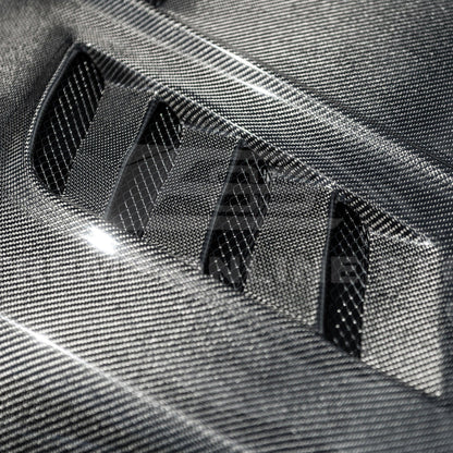 2022-Up Honda Civic JDM Varis Style Front Vented Bumper Hood