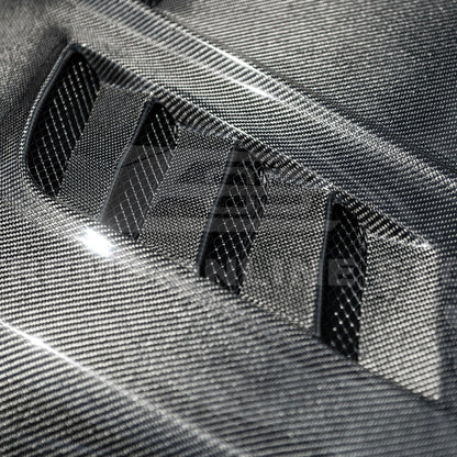 2022-Up Honda Civic | JDM Varis Style CARBON FIBER Front Vented Hood w/ Fender