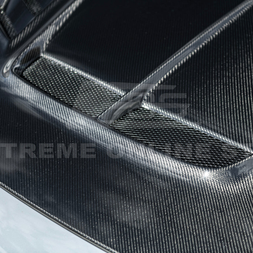 2022-Up Honda Civic JDM Varis Style Front Vented Bumper Hood