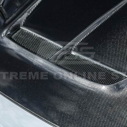 2022-Up Honda Civic JDM Varis Style Front Vented Bumper Hood