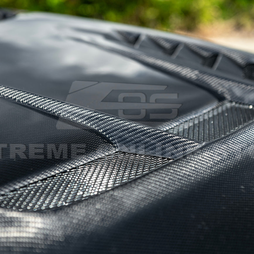 2022-Up Honda Civic JDM Varis Style Front Vented Bumper Hood