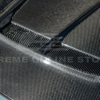 2022-Up Honda Civic JDM Varis Style Front Vented Bumper Hood