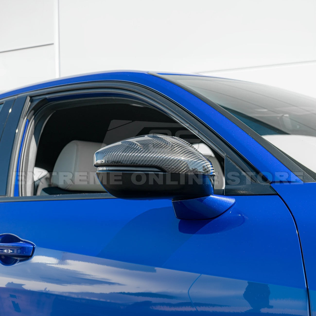 2022-Up FL5 Honda Civic / Acura Integra Carbon Fiber Mirror Covers