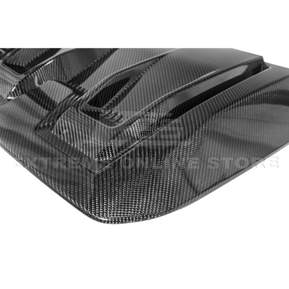 2021-Up F-150 Raptor Carbon Fiber Hood Cover