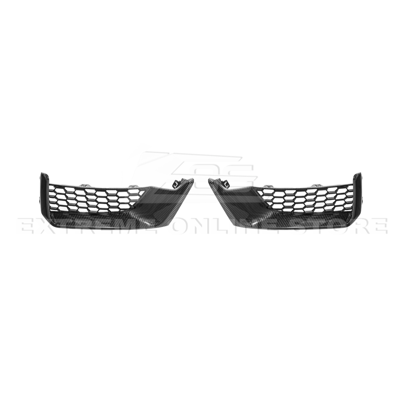2024+ Ford Mustang Dark Horse DRY CARBON FIBER Front Grille Insert