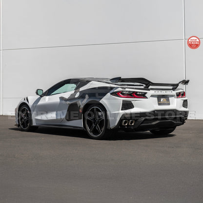 Z06 Conversion Corvette C8 All Model DRY CARBON FIBER Rear High Wing