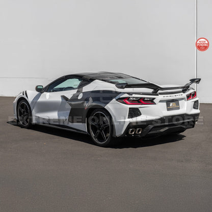 Z06 Conversion Corvette C8 All Model DRY CARBON FIBER Rear High Wing