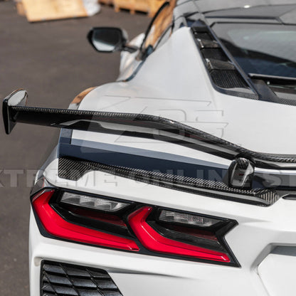 Z06 Conversion Corvette C8 All Model DRY CARBON FIBER Rear High Wing