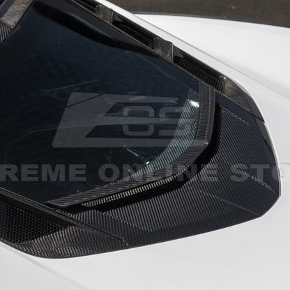 Chevrolet Corvette C8 DRY CARBON FIBER Rear Window Hatch Deck Lid Spoiler