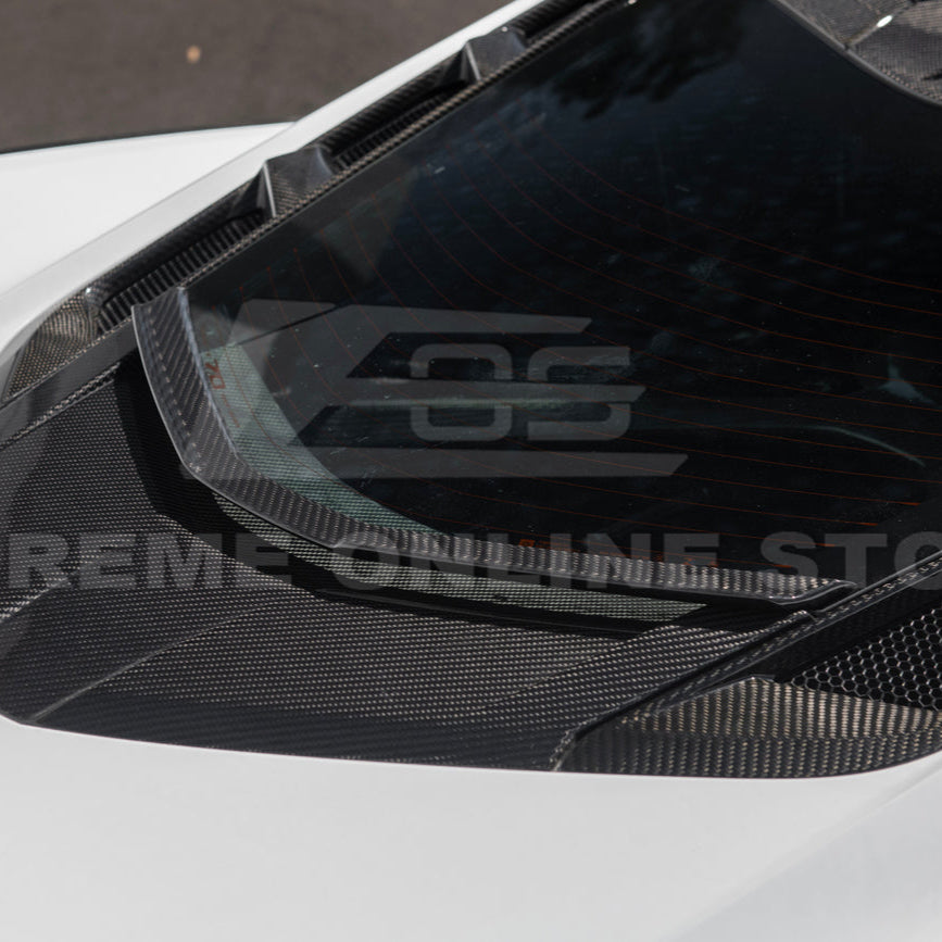Chevrolet Corvette C8 DRY CARBON FIBER Rear Window Hatch Deck Lid Spoiler