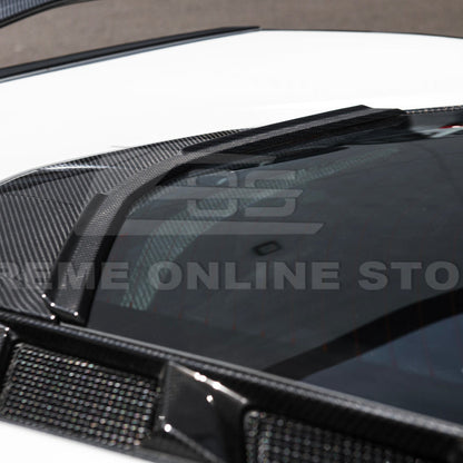 Chevrolet Corvette C8 DRY CARBON FIBER Rear Window Hatch Deck Lid Spoiler