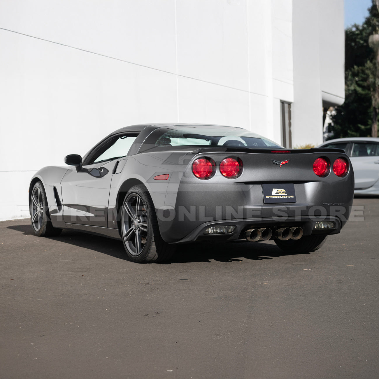 Corvette C6 ZR1 DRY CARBON FIBER Conversion Rear Trunk Spoiler