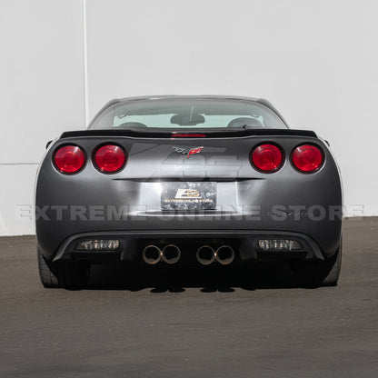 Corvette C6 ZR1 DRY CARBON FIBER Conversion Rear Trunk Spoiler