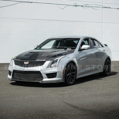 2016-19 Cadillac ATS-V Front Bumper Hood Vented Cover
