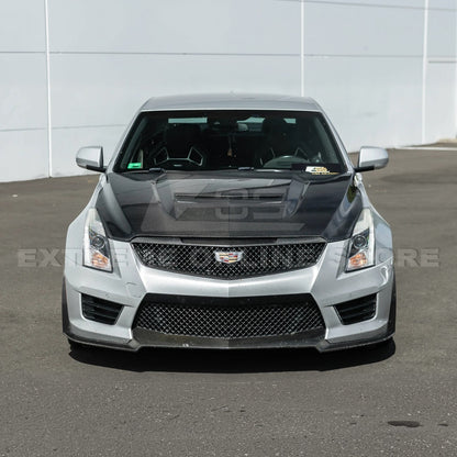 2016-19 Cadillac ATS-V Front Bumper Hood Vented Cover