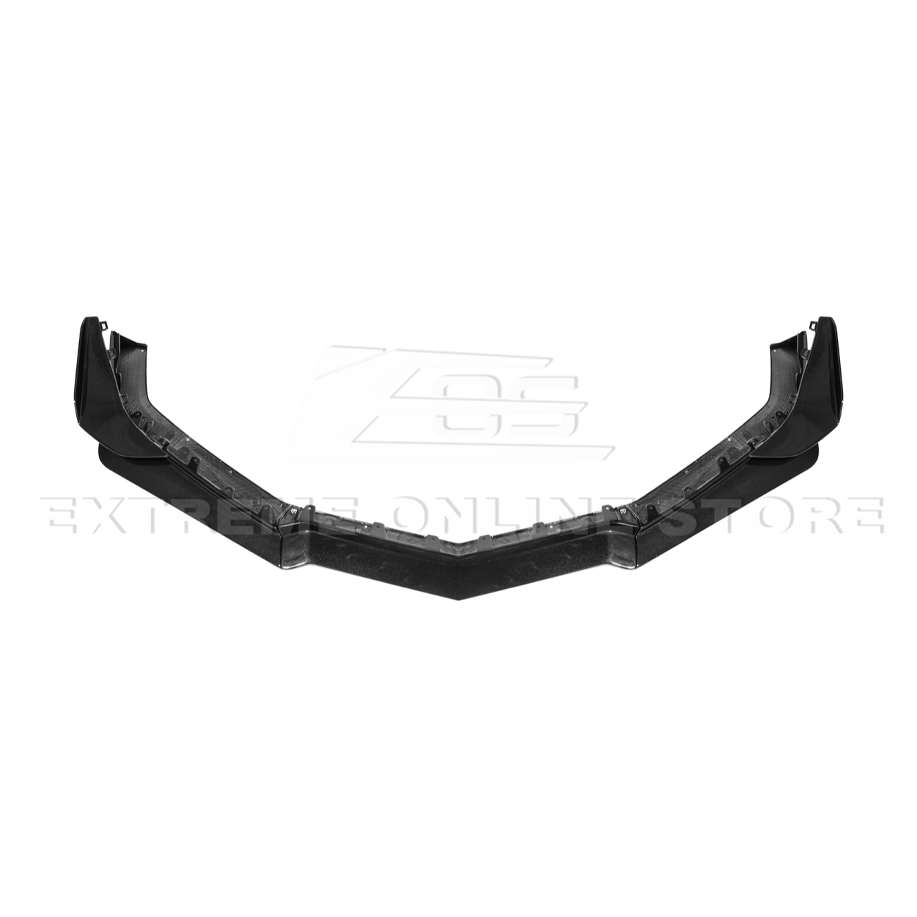 Corvette C8 Z06 / E-Ray DRY CARBON FIBER Front Splitter & Canards [Z07 Extended Package]