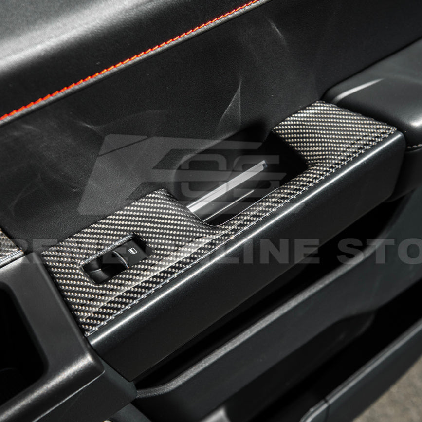 2021-Up Ford F-150 Rear Door Switch Panel Trim Cover