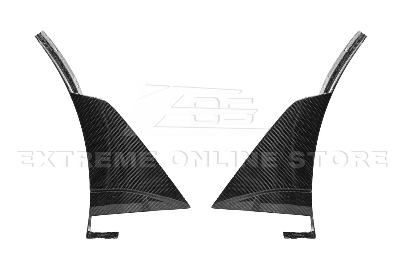 Chevrolet Corvette C7 ZR1 DRY Carbon Fiber Front Splitter Winglet Extension