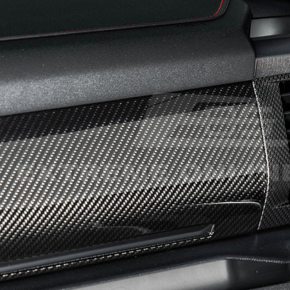2021-Up Ford F-150 dry carbon fiber Passenger Side Storage Panel Cover