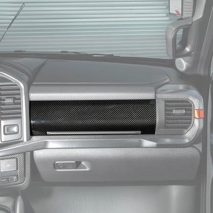 2021-Up Ford F-150 dry carbon fiber Passenger Side Storage Panel Cover