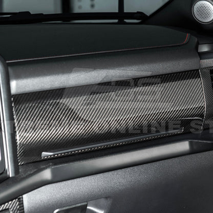 2021-Up Ford F-150 dry carbon fiber Passenger Side Storage Panel Cover