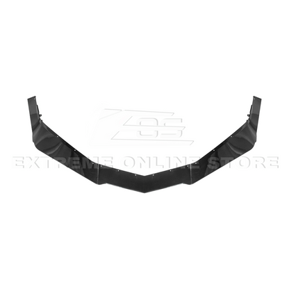 Corvette C8 Z06 / E-Ray DRY CARBON FIBER Front Splitter & Canards [Z07 Extended Package]