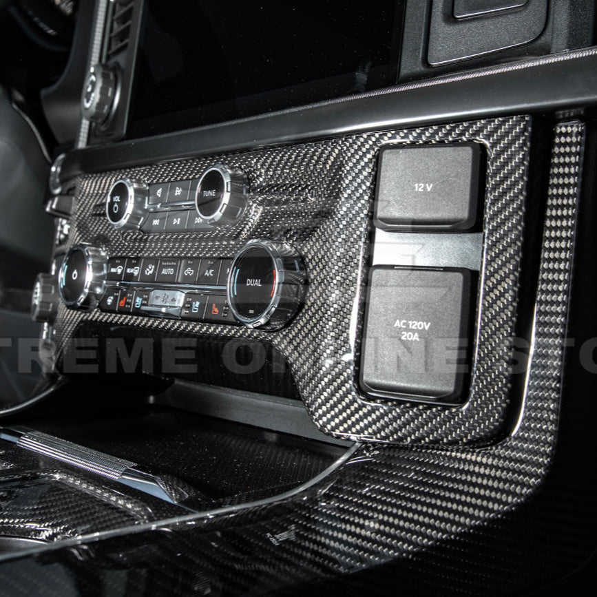 2021-Up Ford F-150 Center AC Radio Control Panel Cover