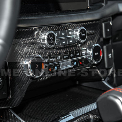 2021-Up Ford F-150 Center AC Radio Control Panel Cover