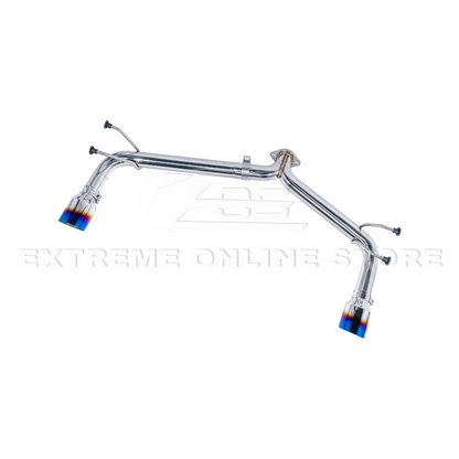 2019-Present Mazda 3 Hatchback Axle Back Dual Tips Muffler Exhaust