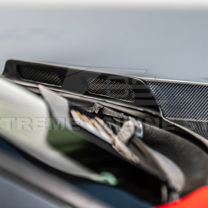 Corvette C5 Front Cow Vented Hood Cover