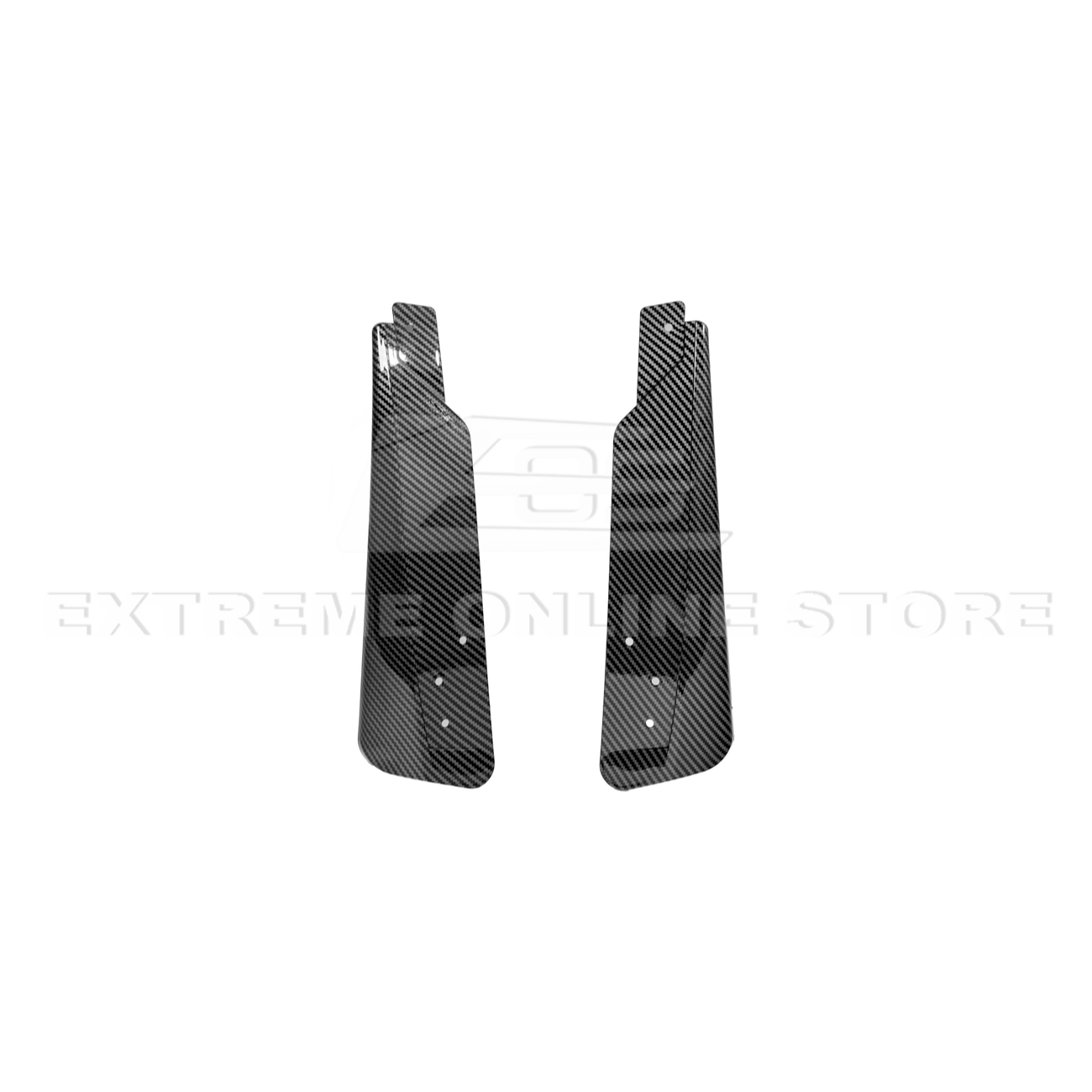 2024+ Ford Mustang DRY CARBON FIBER Fender Flares & Mud Flap