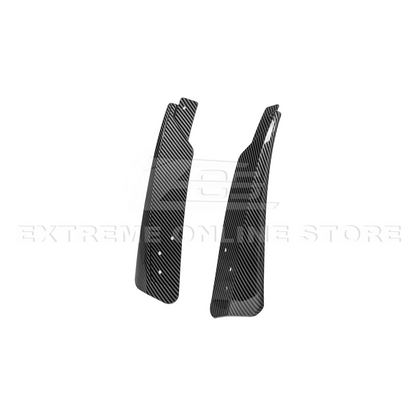 2024+ Ford Mustang Dry Carbon Fiber Mud Flap