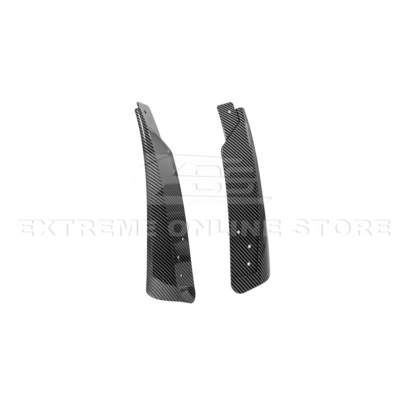 2024+ Ford Mustang DRY CARBON FIBER Fender Flares & Mud Flap