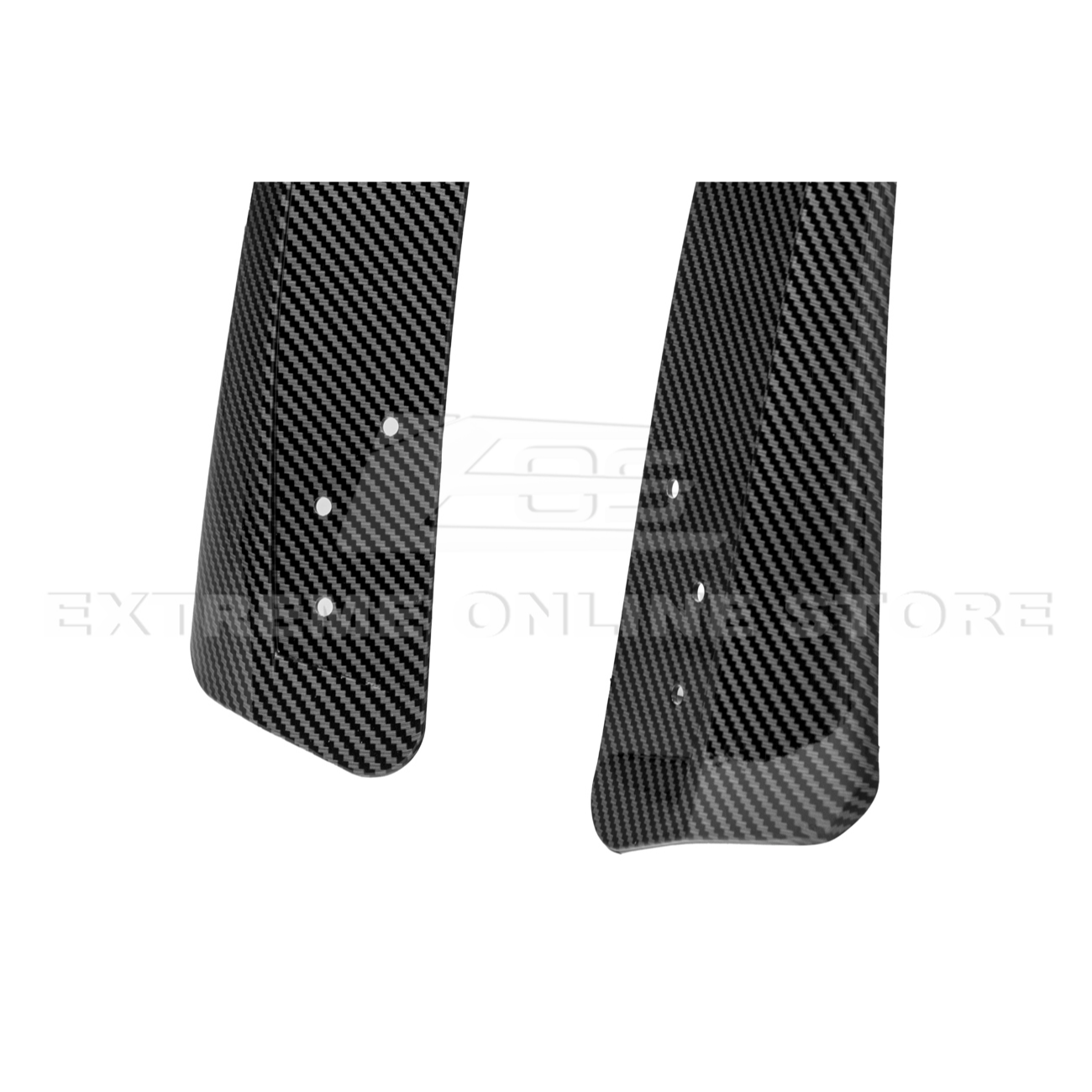 2024+ Ford Mustang DRY CARBON FIBER Fender Flares & Mud Flap