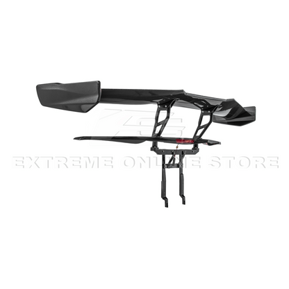 Corvette C7 ZR1 ZTK Conversion Extended High Wing With Wing Riser