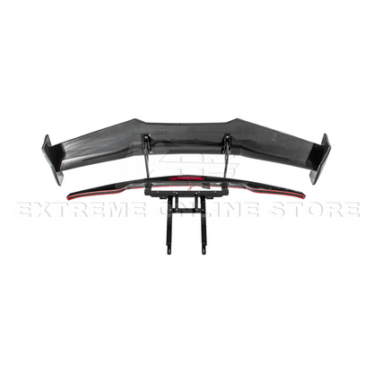 Corvette C7 ZR1 ZTK Conversion Extended High Wing With Wing Riser