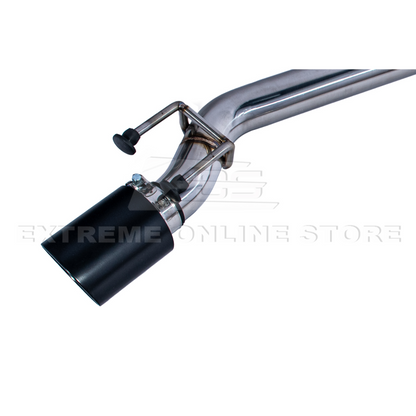 2005-06 Pontiac GTO T-304 Muffler Delete Axle Back Dual Black Tips Exhaust