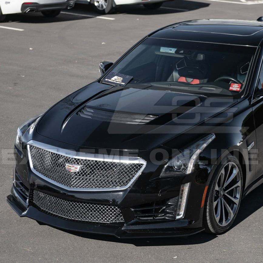 2016-19 Cadillac CTS-V Front Splitter & Side Wheel